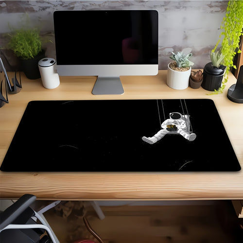 1pc Mouse Pad Waterproof Pad Office Desk Pad Laptop Writing Desk Pad Astronaut Print Desk Pad Gaming Desk Pad Back-to-School Supplies Holiday Gift