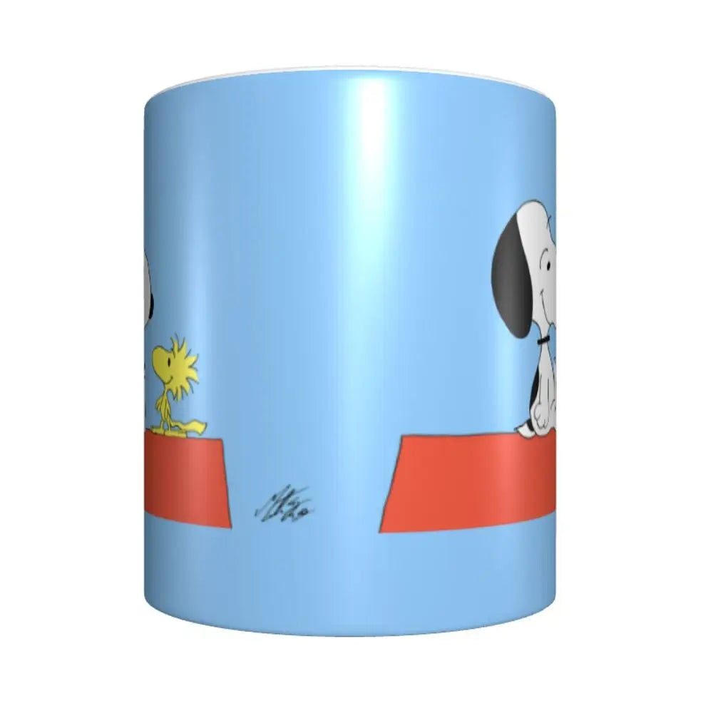 Custom Cartoon Snoopy Woodstock Animation Coffee Mug DIY Ceramic Milk Tea Cups