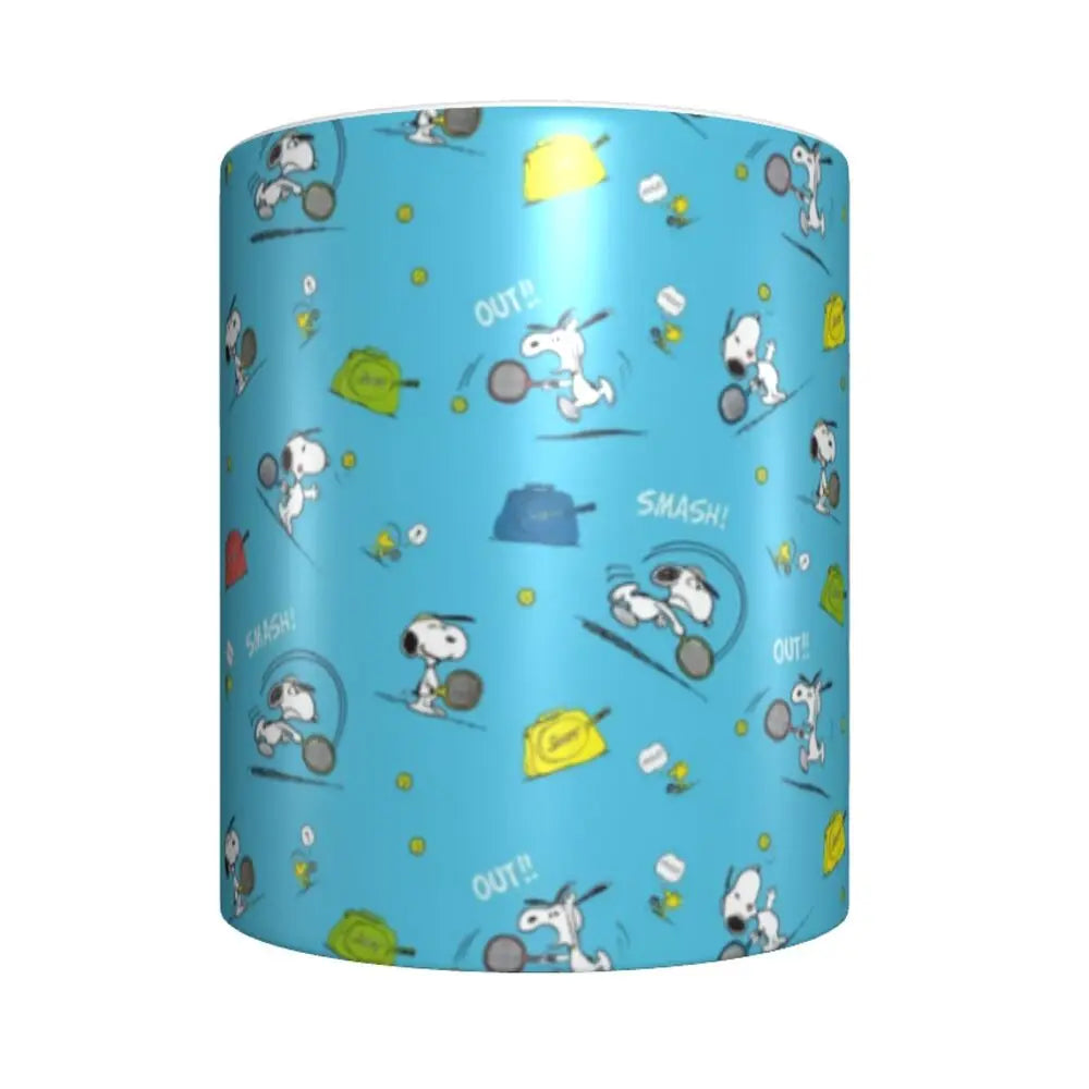 Custom Cartoon Snoopy Woodstock Animation Coffee Mug DIY Ceramic Milk Tea Cups