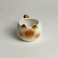 Ceramic Coffee Mug Cat Style Cartoon Cup With Handle Latte Art Water Cup Decoration Smiling Face Bottle for Office Drinking