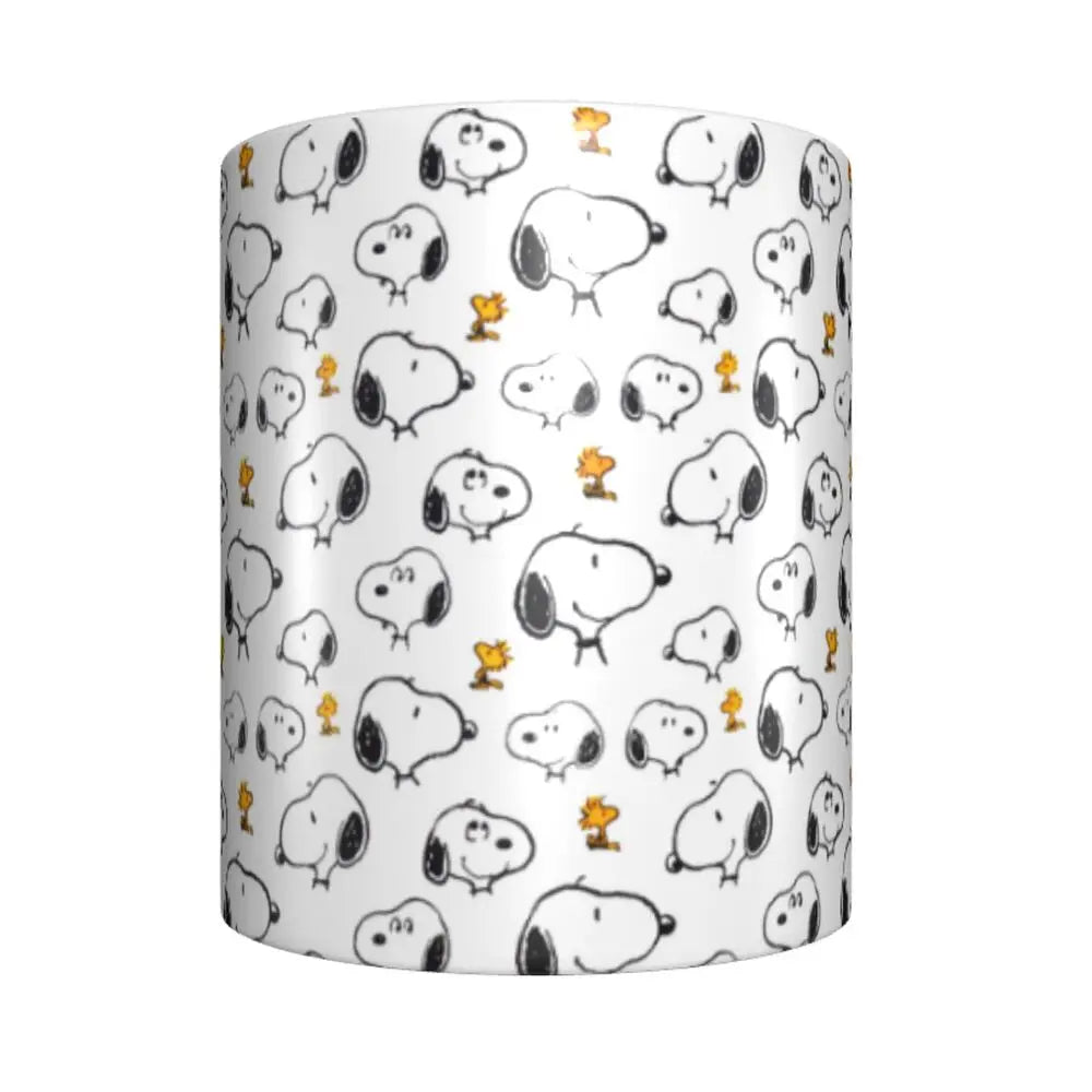Custom Cartoon Snoopy Woodstock Animation Coffee Mug DIY Ceramic Milk Tea Cups
