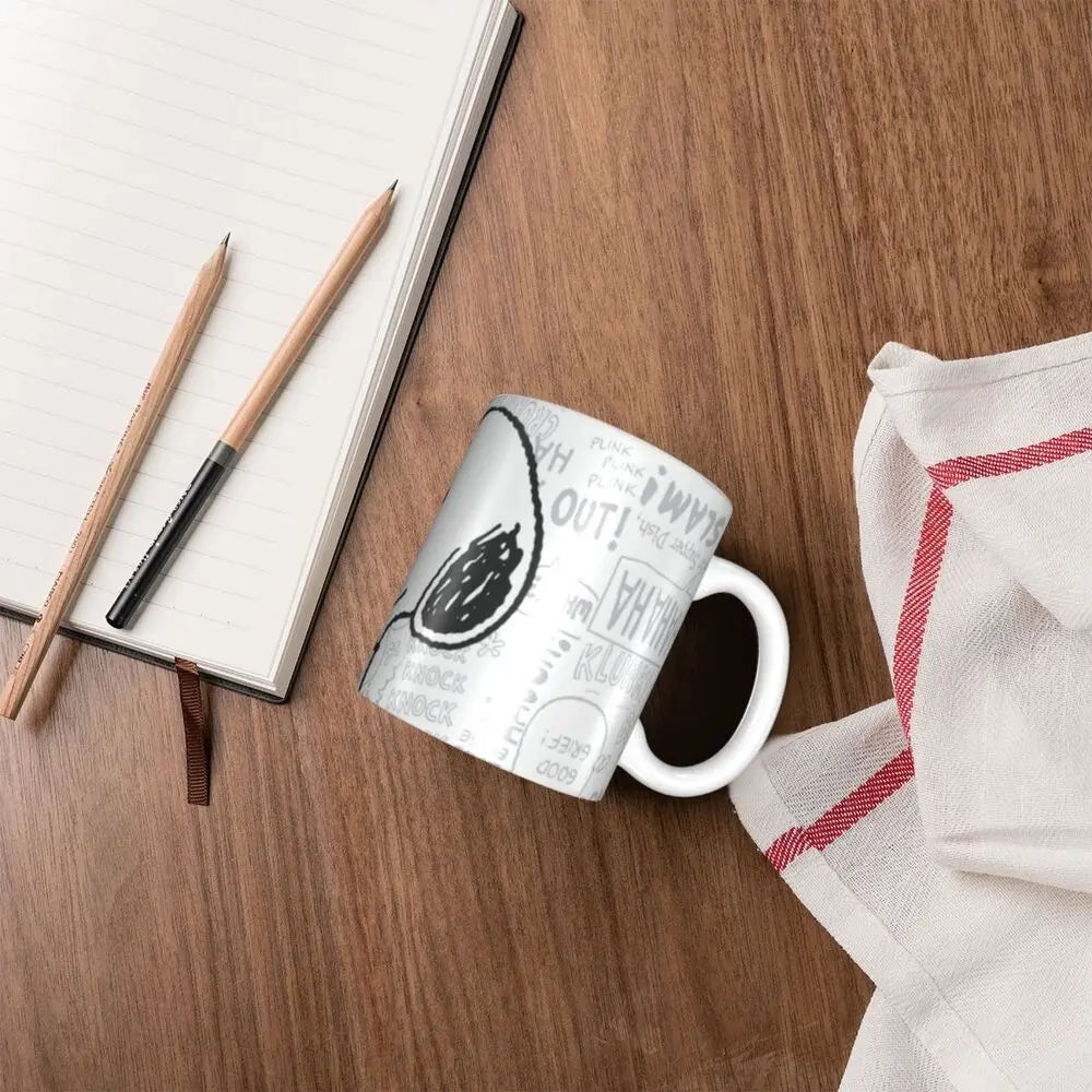 Custom Cartoon Snoopy Woodstock Animation Coffee Mug DIY Ceramic Milk Tea Cups